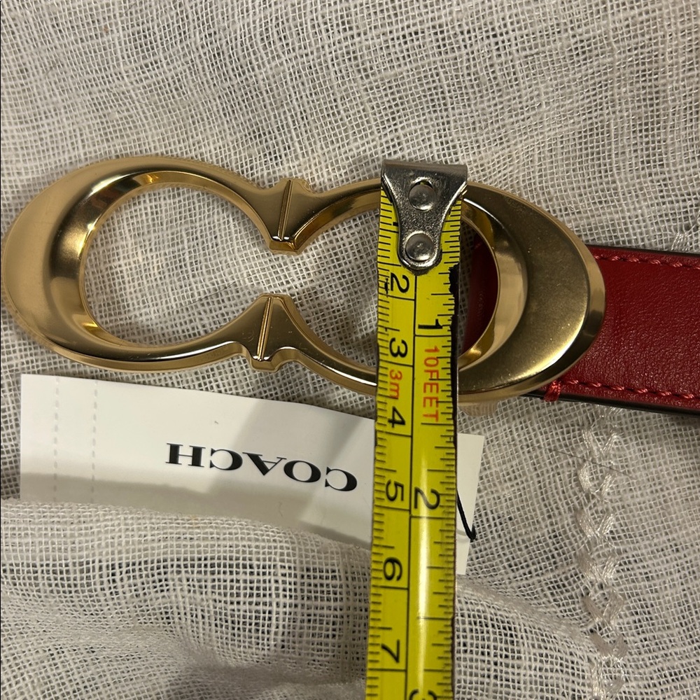 NWT Coach leather Belt C1725 size XS - Picture 4 of 10